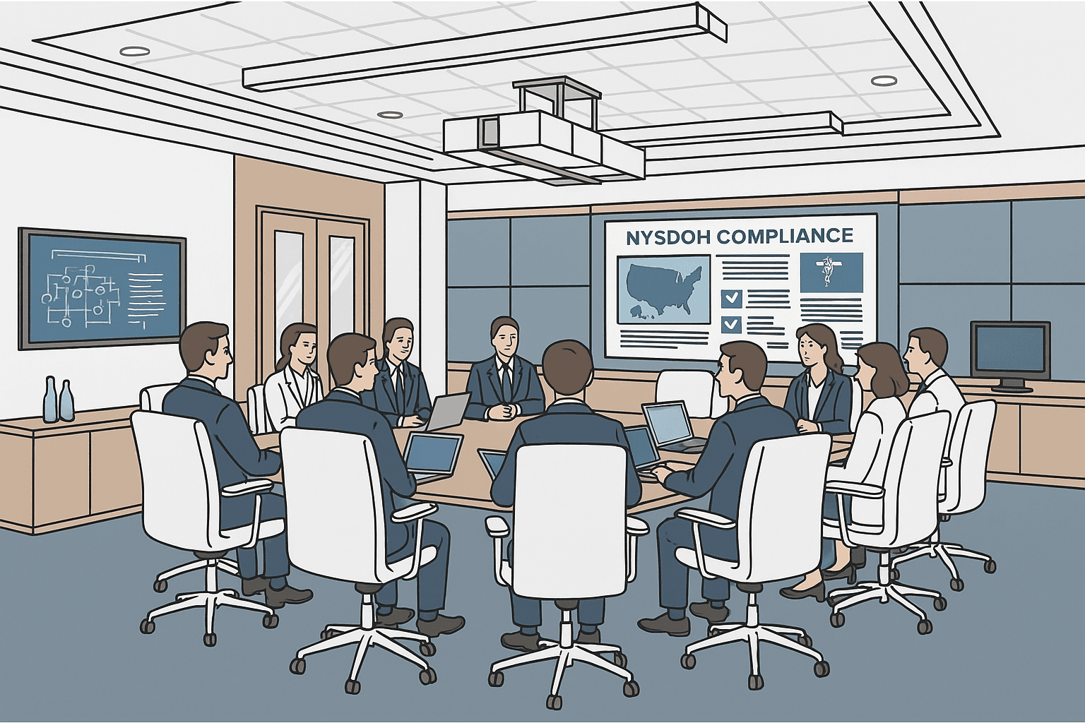 Boardroom Compliance Meeting